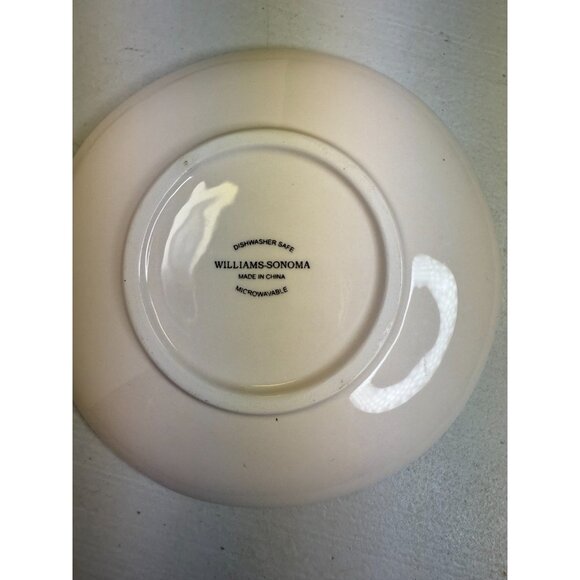 Set of 6 Williams Sonoma Wine Theme Raised Bottle Appetizer Plates Canapes 5.25" - Picture 8 of 9